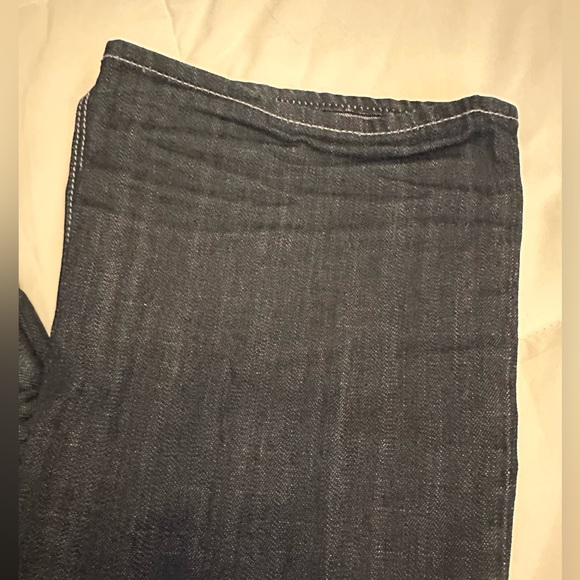 Express curvy boot leg mid rise dark denim jeans women’s size 8R - Picture 5 of 10